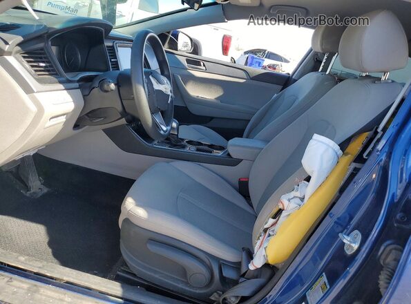 5NPE24AF8KH763254 2019 HYUNDAI SONATA Blue 