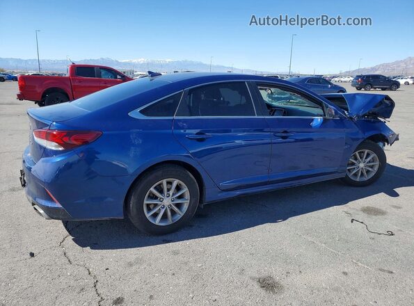 5NPE24AF8KH763254 2019 HYUNDAI SONATA Blue 