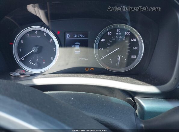 5NPE24AF8KH804871 2019 HYUNDAI SONATA Черный Вид задних сидений
