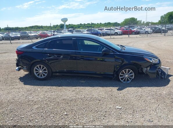 5NPE24AF8KH804871 2019 HYUNDAI SONATA Черный Панорамный вид салона 360°