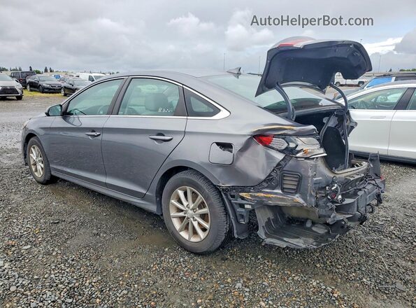 5NPE24AF8KH817460 2019 HYUNDAI SONATA Gray 