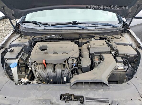 5NPE24AF8KH817460 2019 HYUNDAI SONATA Gray 