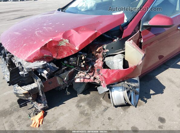 5NPE24AF9GH360956 2016 HYUNDAI SONATA Бордовый Вид спереди