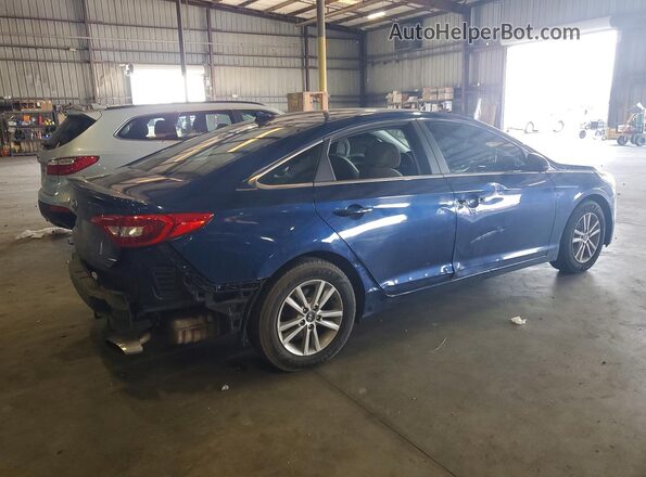 5NPE24AF9HH525454 2017 HYUNDAI SONATA Blue Հետևի աջ