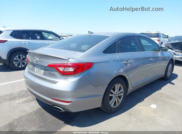 5NPE24AF9HH533991 2017 HYUNDAI SONATA Silver 