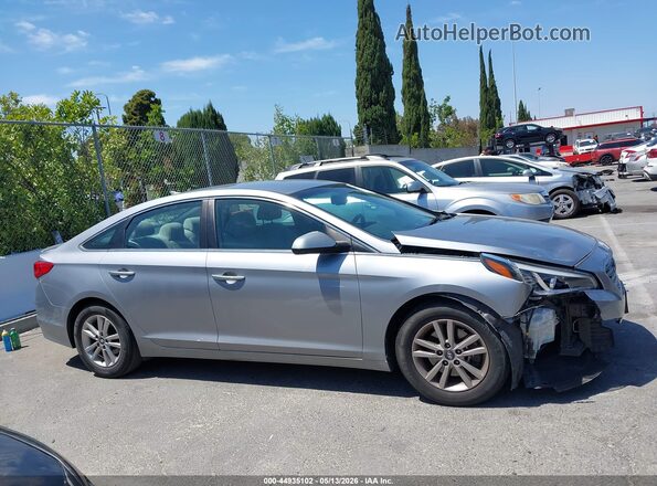 5NPE24AF9HH579031 2017 HYUNDAI SONATA Silver Սալոնի 360 աստիճան տեսք