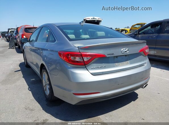 5NPE24AF9HH579031 2017 HYUNDAI SONATA Silver Հետևի ձախ