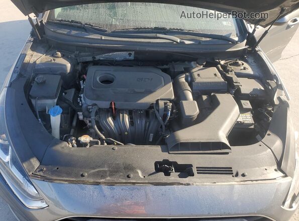 5NPE24AF9KH732403 2019 HYUNDAI SONATA Gray 