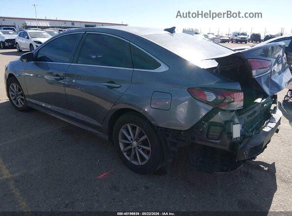 5NPE24AF9KH736211 2019 HYUNDAI SONATA Серый Задняя левая четверть