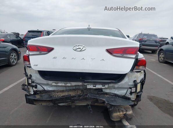 5NPE24AF9KH745331 2019 HYUNDAI SONATA White Вид спереду