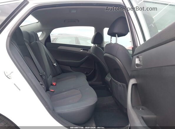 5NPE24AF9KH745331 2019 HYUNDAI SONATA White Вид наклейки з VIN-кодом