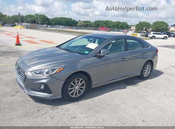 5NPE24AF9KH781696 2019 HYUNDAI SONATA Gray 