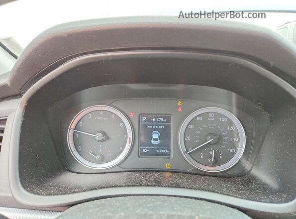 5NPE24AF9KH819511 2019 HYUNDAI SONATA Black 