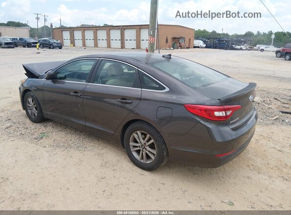 5NPE24AFXGH281215 2016 HYUNDAI SONATA Gray Tył lewy
