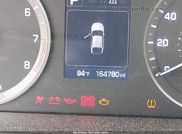 5NPE24AFXGH281215 2016 HYUNDAI SONATA Gray 