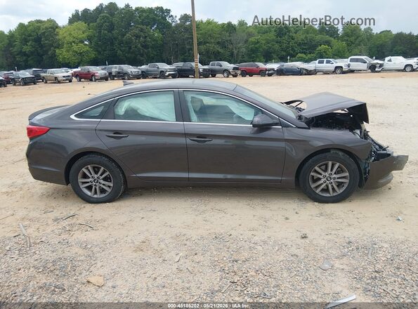 5NPE24AFXGH281215 2016 HYUNDAI SONATA Gray Widok wnętrza 360 stopni