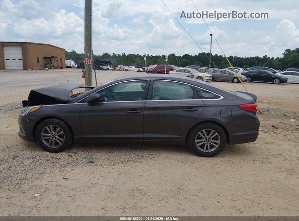 5NPE24AFXGH281215 2016 HYUNDAI SONATA Gray 