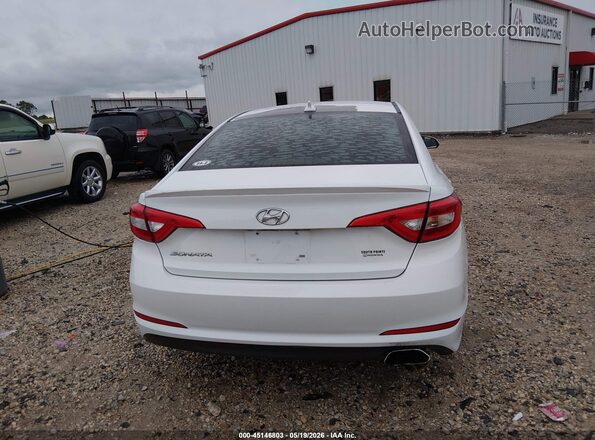 5NPE24AFXGH361971 2016 HYUNDAI SONATA White 