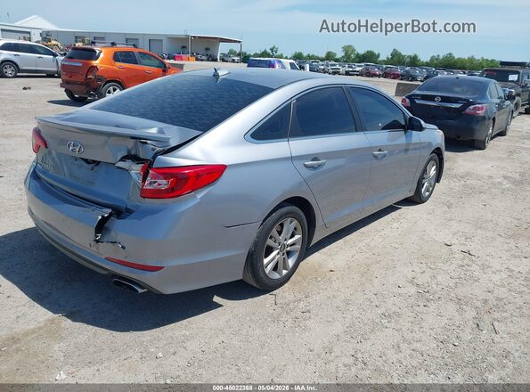 5NPE24AFXHH493470 2017 HYUNDAI SONATA Silver 