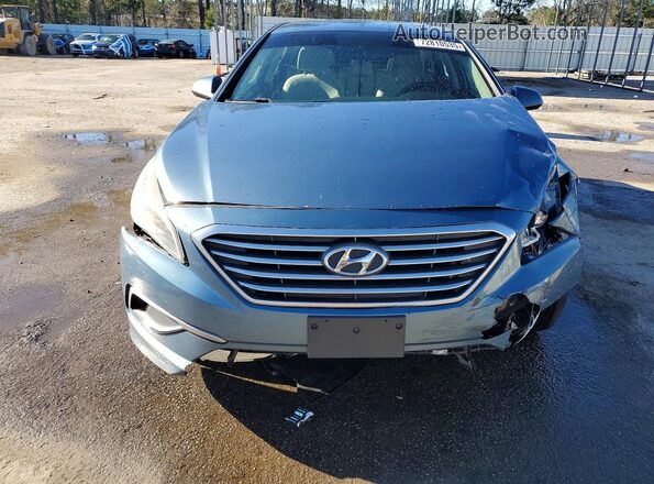 5NPE24AFXHH512664 2017 HYUNDAI SONATA Teal 