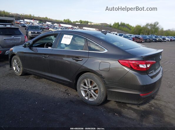 5NPE24AFXHH553361 2017 HYUNDAI SONATA Gray Задня ліва чверть