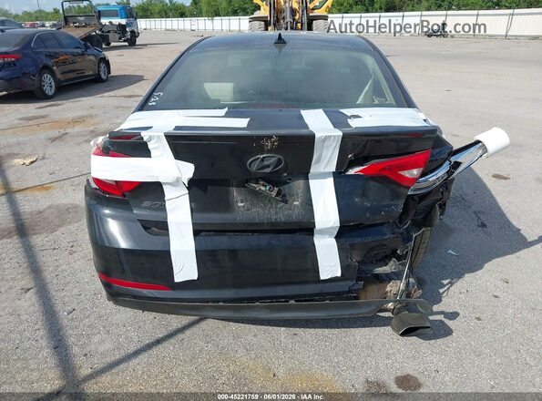 5NPE24AFXHH566093 2017 HYUNDAI SONATA Black 
