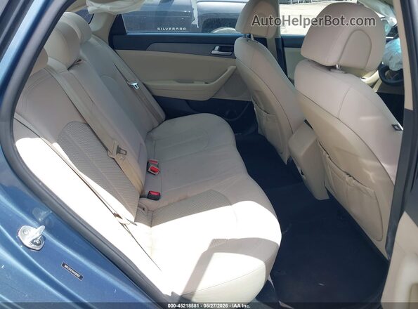 5NPE24AFXHH581807 2017 HYUNDAI SONATA Blue VIN sticker view