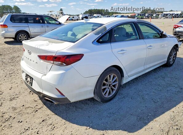 5NPE24AFXJH623253 2018 HYUNDAI SONATA White 