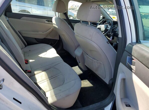 5NPE24AFXJH623253 2018 HYUNDAI SONATA White 