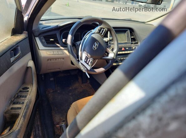 5NPE24AFXJH657192 2018 HYUNDAI SONATA Silver 