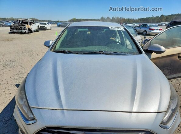 5NPE24AFXJH657192 2018 HYUNDAI SONATA Silver 