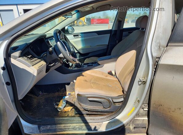 5NPE24AFXJH657192 2018 HYUNDAI SONATA Silver 