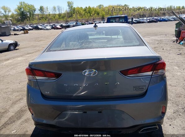 5NPE24AFXKH743393 2019 HYUNDAI SONATA Gray 