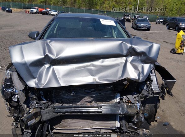 5NPE24AFXKH743393 2019 HYUNDAI SONATA Gray წინა ხედი