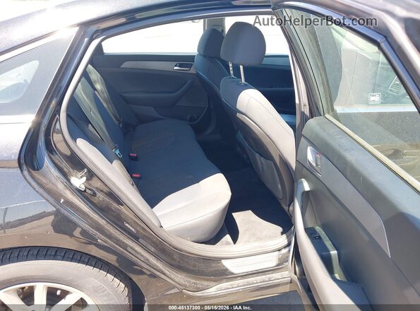 5NPE24AFXKH744169 2019 HYUNDAI SONATA Black VIN sticker view