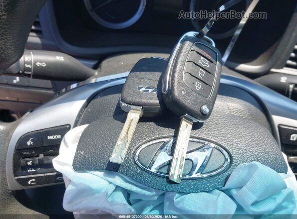 5NPE24AFXKH744169 2019 HYUNDAI SONATA Black Dashboard view