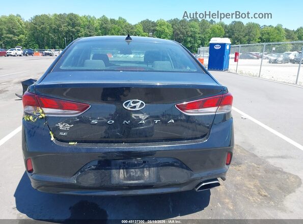 5NPE24AFXKH744169 2019 HYUNDAI SONATA Black 