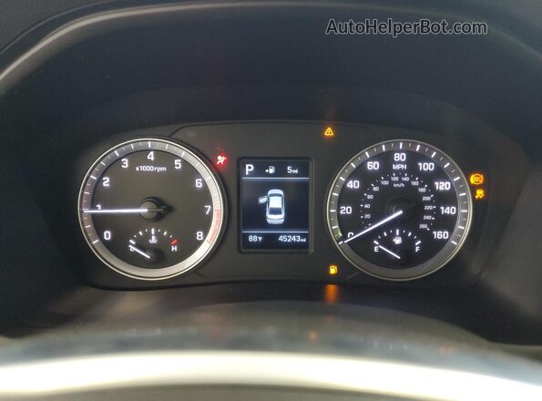 5NPE24AFXKH777334 2019 HYUNDAI SONATA White 