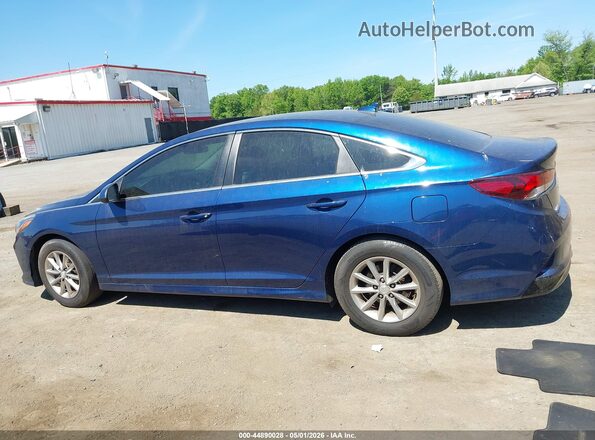 5NPE24AFXKH795915 2019 HYUNDAI SONATA Blue Vista interior de 360 grados