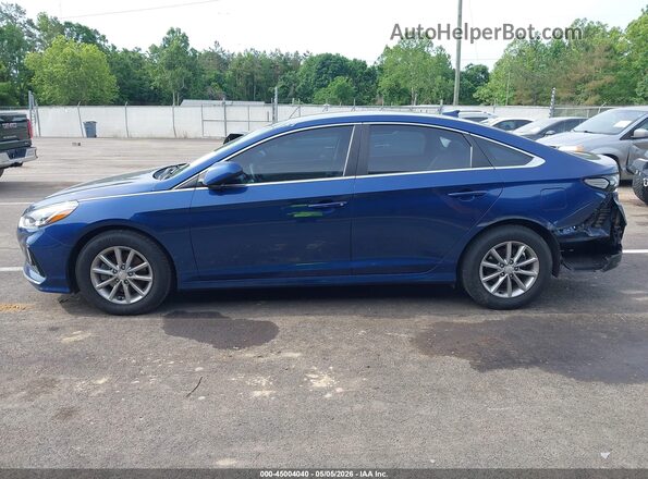 5NPE24AFXKH802832 2019 HYUNDAI SONATA Blue Vista interior de 360 grados