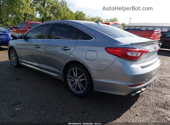 5NPE34AB2HH458951 2017 HYUNDAI SONATA Серый Задняя левая четверть