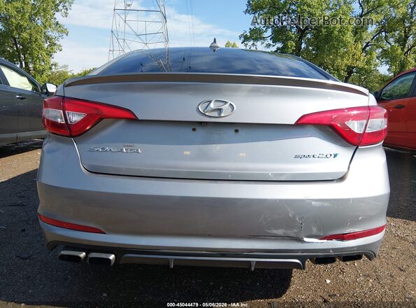 5NPE34AB2HH458951 2017 HYUNDAI SONATA Серый 