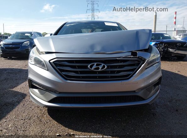 5NPE34AB2HH458951 2017 HYUNDAI SONATA Серый Вид щитка приборов