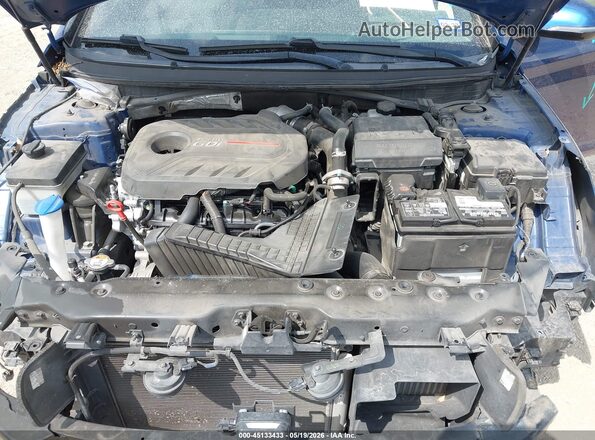 5NPE34AB3JH716335 2018 HYUNDAI SONATA Blue Vista trasera