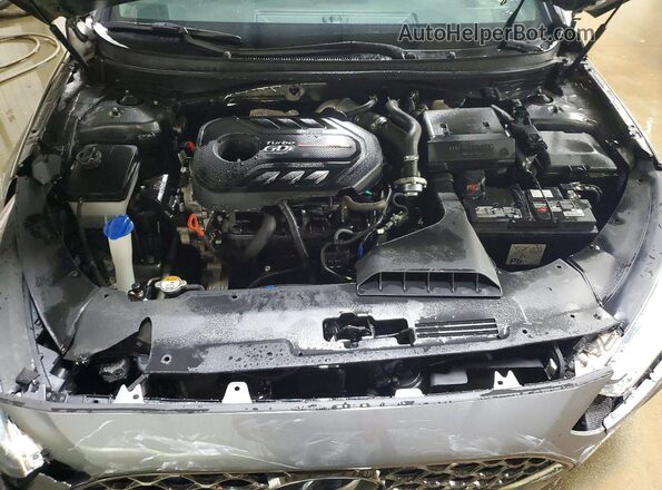 5NPE34AB5JH684892 2018 HYUNDAI SONATA Gray 