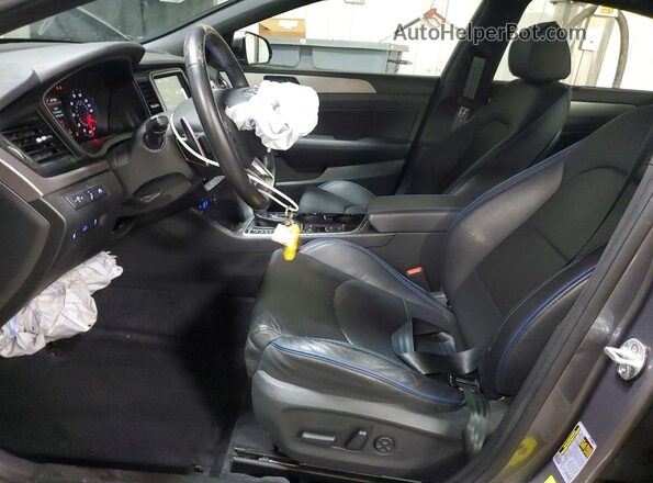 5NPE34AB5JH684892 2018 HYUNDAI SONATA Gray 