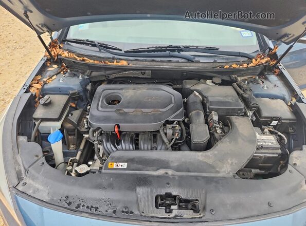 5NPE34AF0GH300240 2016 HYUNDAI SONATA Blue 