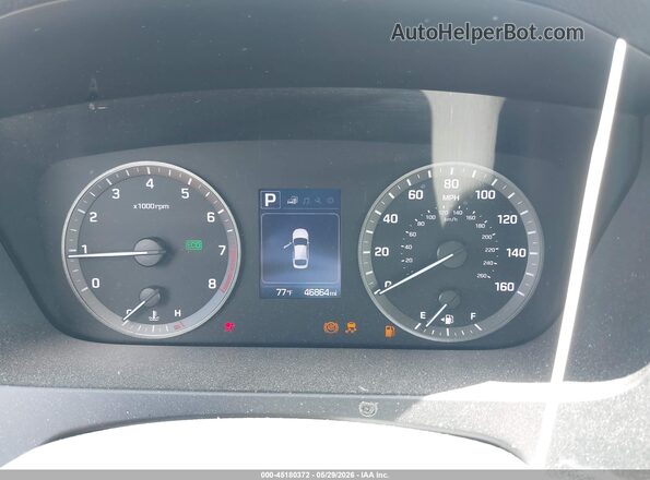 5NPE34AF0HH444467 2017 HYUNDAI SONATA Серебряный Вид задних сидений