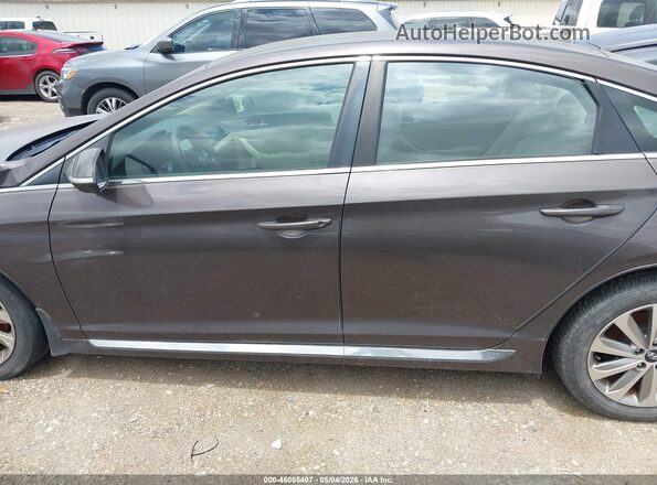 5NPE34AF0HH544598 2017 HYUNDAI SONATA Gray Widok wnętrza 360 stopni