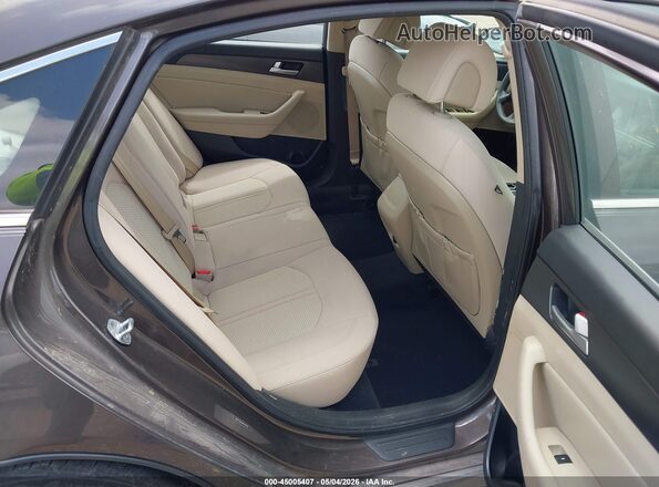5NPE34AF0HH544598 2017 HYUNDAI SONATA Gray Widok naklejki z numerem VIN